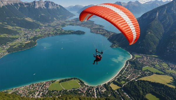 Vivez l'aventure aérienne : parapente à annecy pour tous !